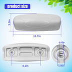 2 Pcs 72597 Spa Pillow Replacement for Hot Spring Highlife Series 2002-2007