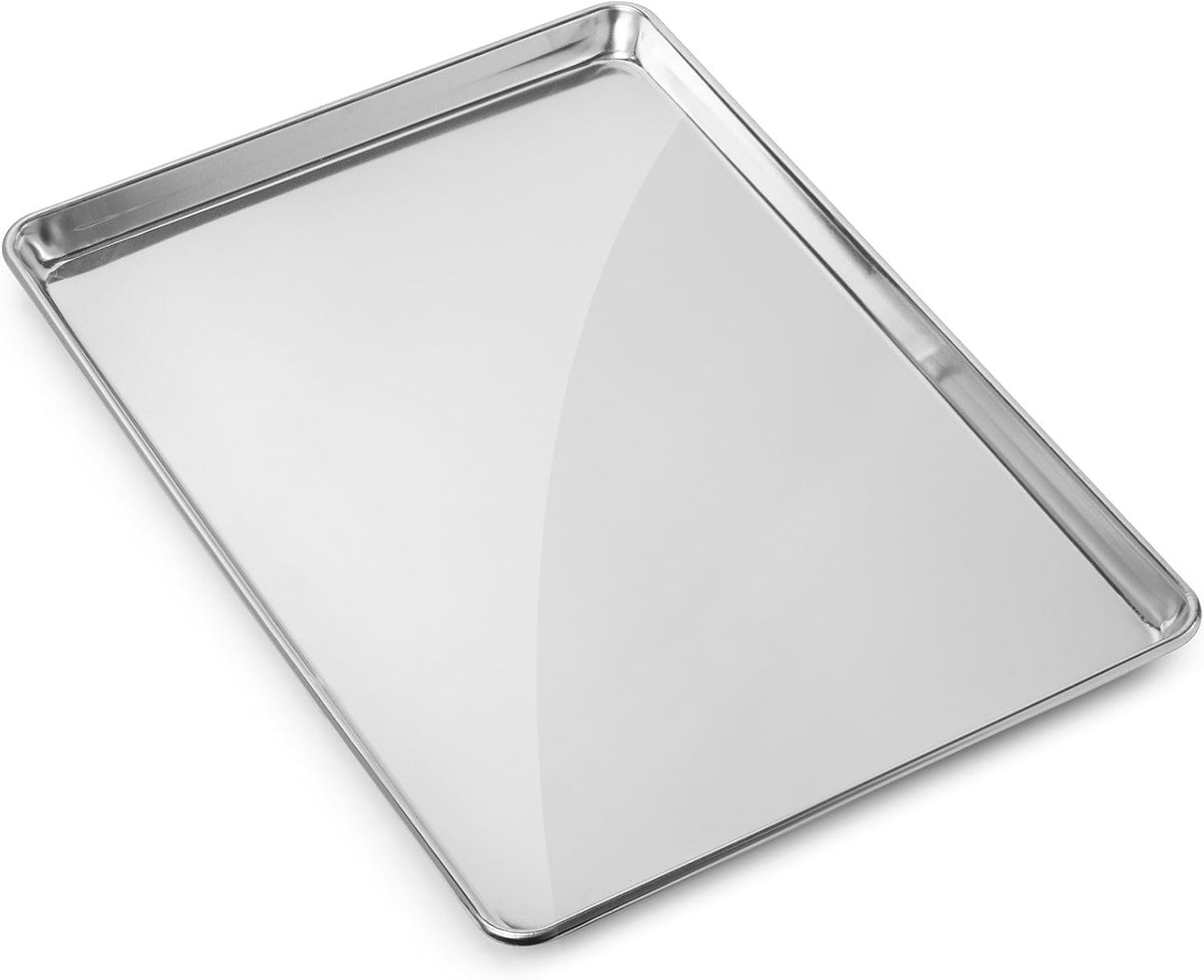 18" x 26" Commercial Grade Aluminum Cookie Sheet Baking Tray Pan Full Sheet - 6 Pans