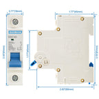 BAOMAIN 32A 1P C32 400VAC Circuit Breaker for Home/Business Load Centers