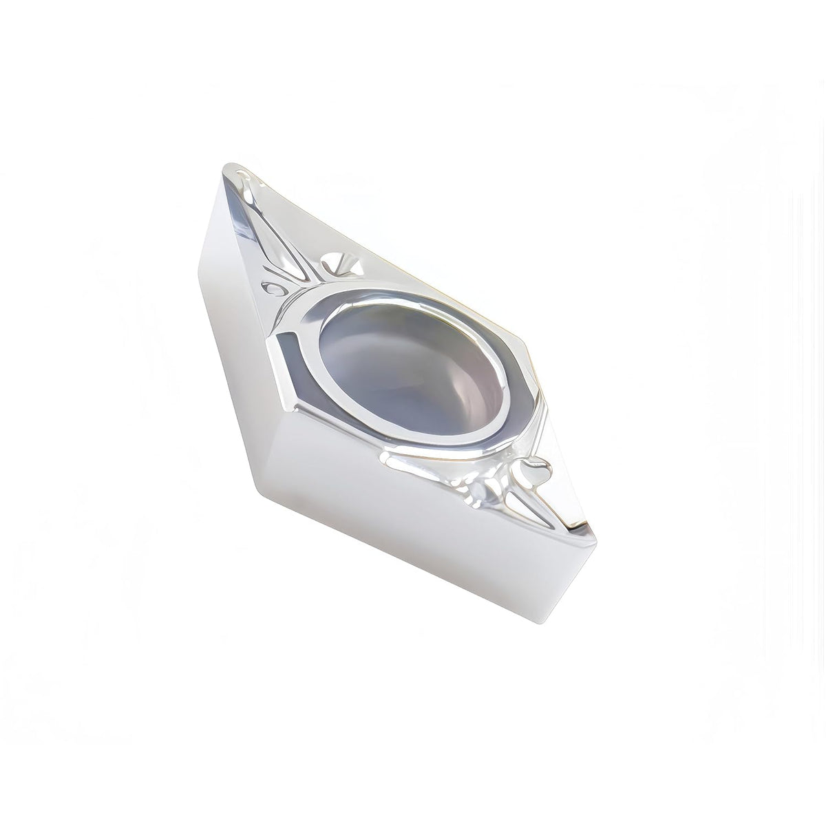 DLTOOLS Industrial CNC Carbide Inserts for Aluminum DCGT21.51/DCGT070204 for Turning Cutting Tools,10 PCS