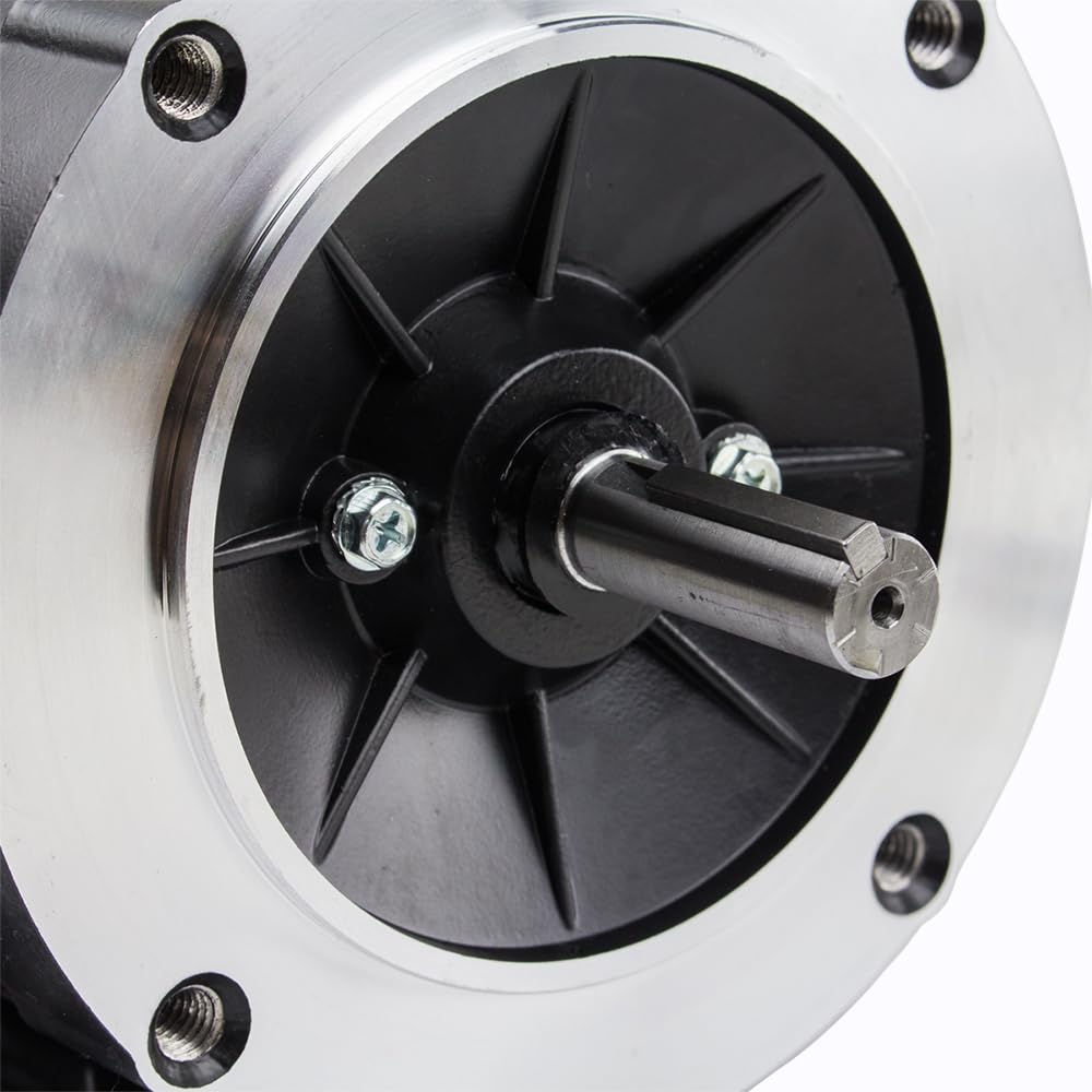 1 HP 3 Phase 56C Frame Electric Motor 1800 RPM TEFC