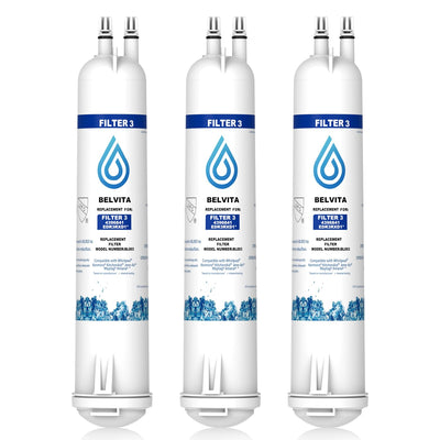 Compatible with EDR3RXD1, 4396841, 4396710, Filter 3, 46-9083,46-9030, 9030, 9083 Refrigerator Water Filter (3 Pack)