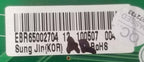 OEM Replacement for LG Refrigerator Control EBR65002704