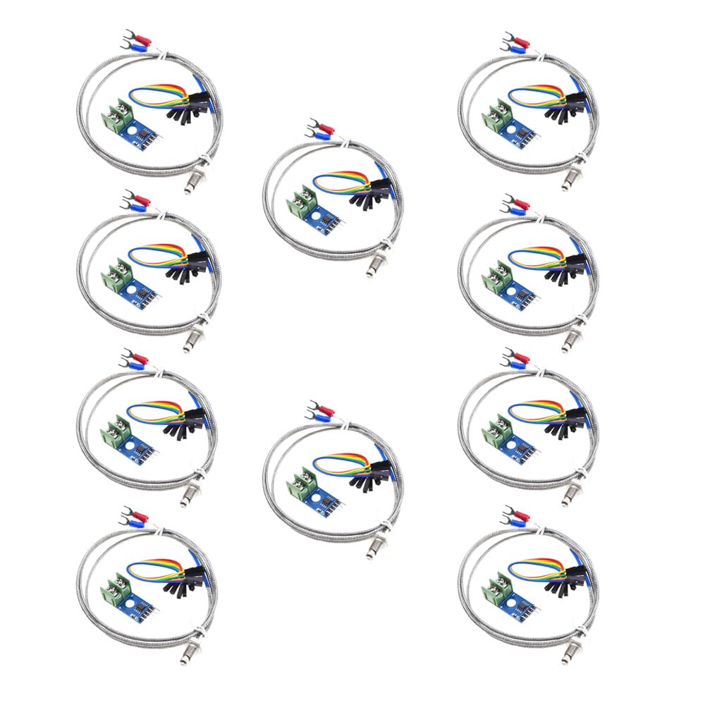 10PCS MAX6675 Module K Type DC 3-5V Thermocouple Sensor Set M6 Screw