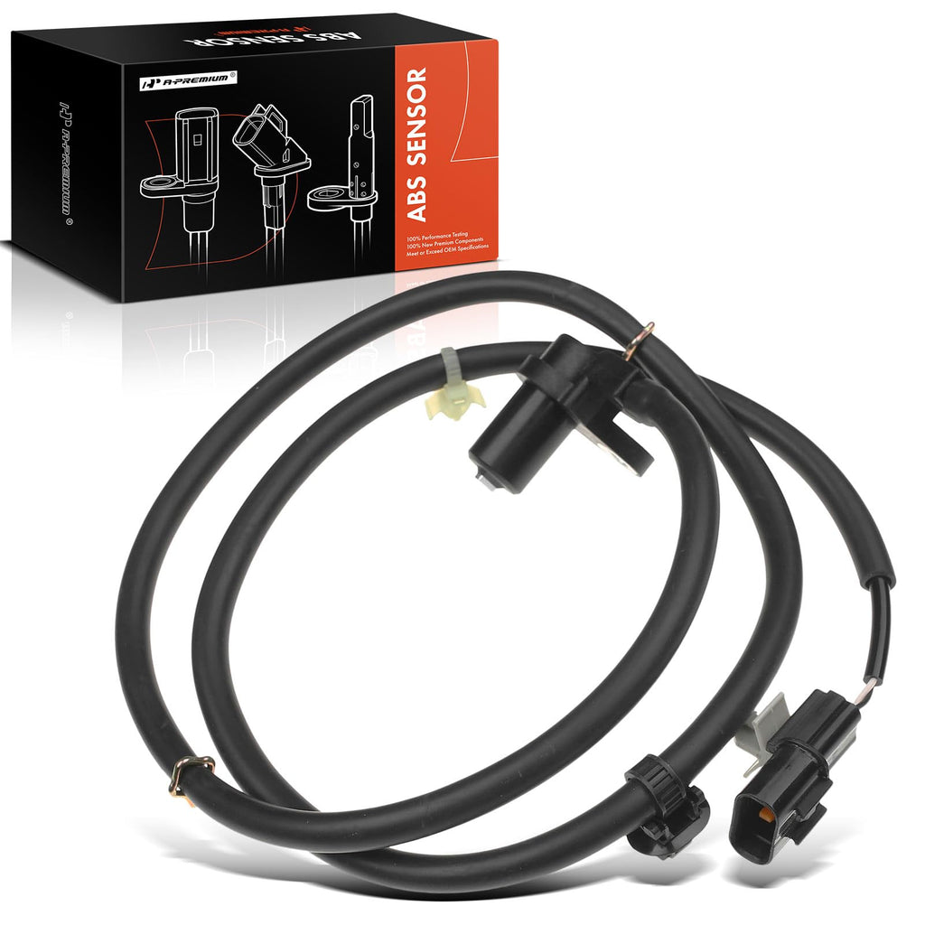 A-Premium Front Right ABS Wheel Speed Sensor Compatible with Mitsubishi