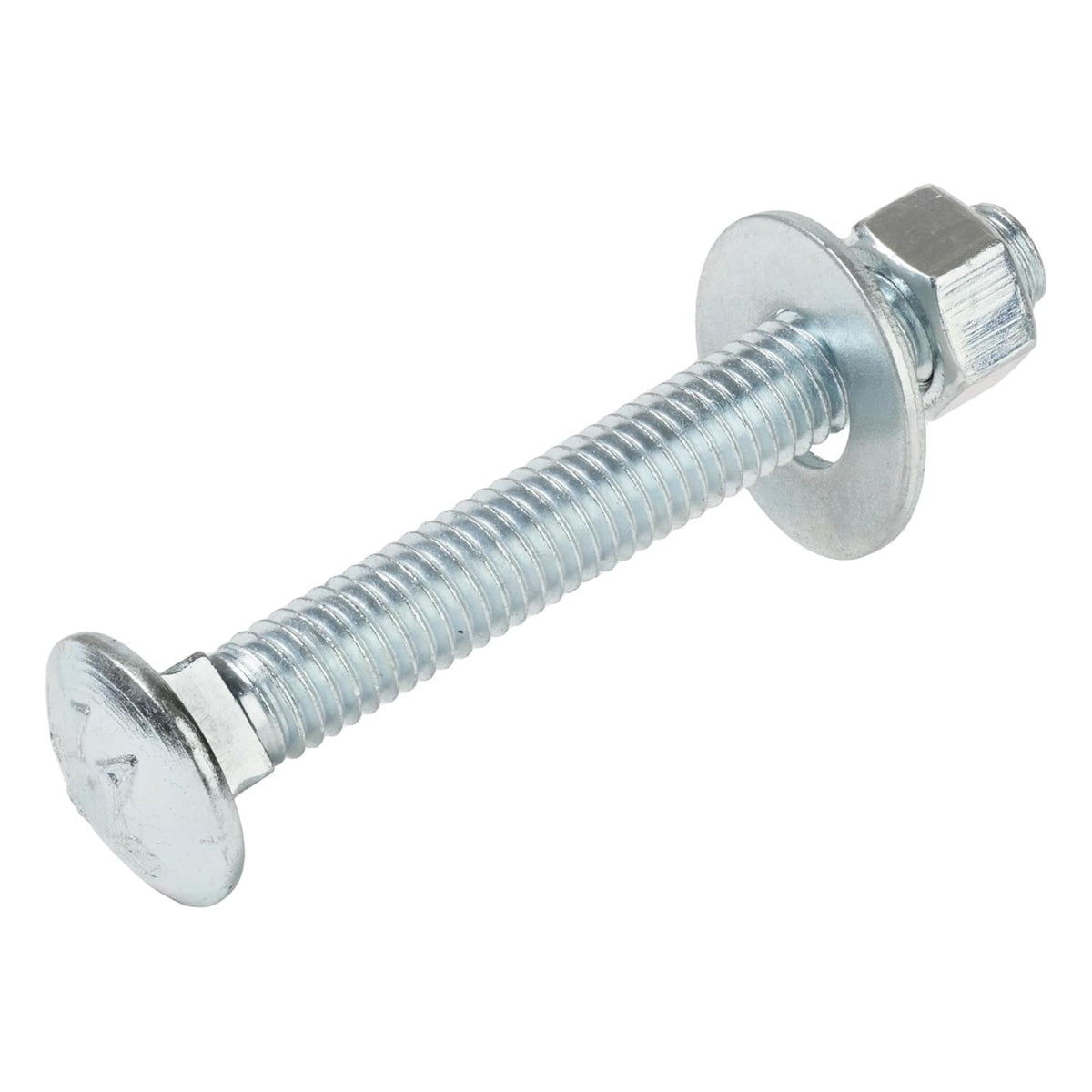 3/8" x 3" (50 Pack) Zinc Carriage Bolt Kit, Grade 307A