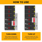 Generator Interlock Kit Compatible with Eaton Cutler Hammer