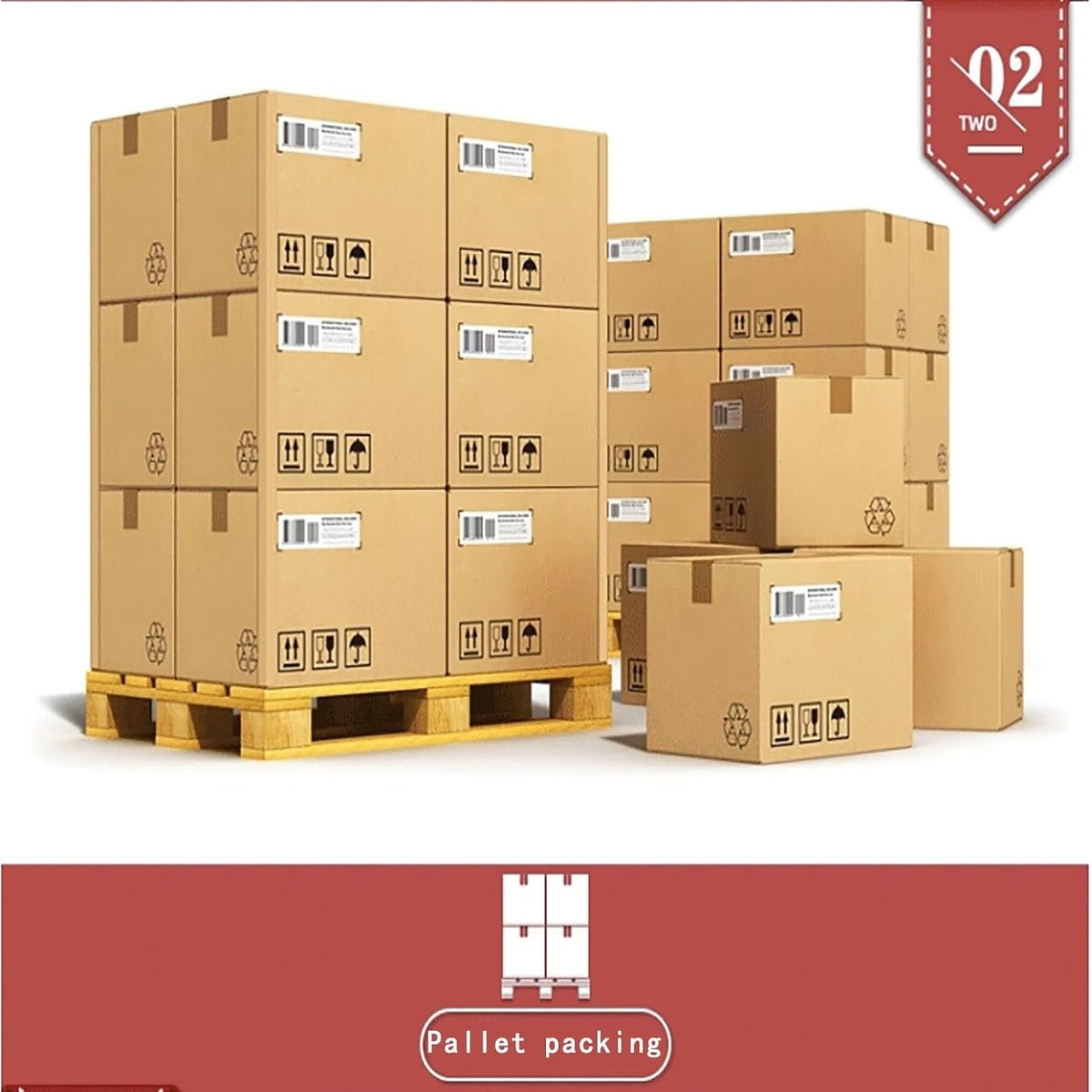 Thick Packaging Cardboard Edge Protectors for Shipping - Wide 3/4/5/6/7/9.5cm, Cardboard Corners for Packaging