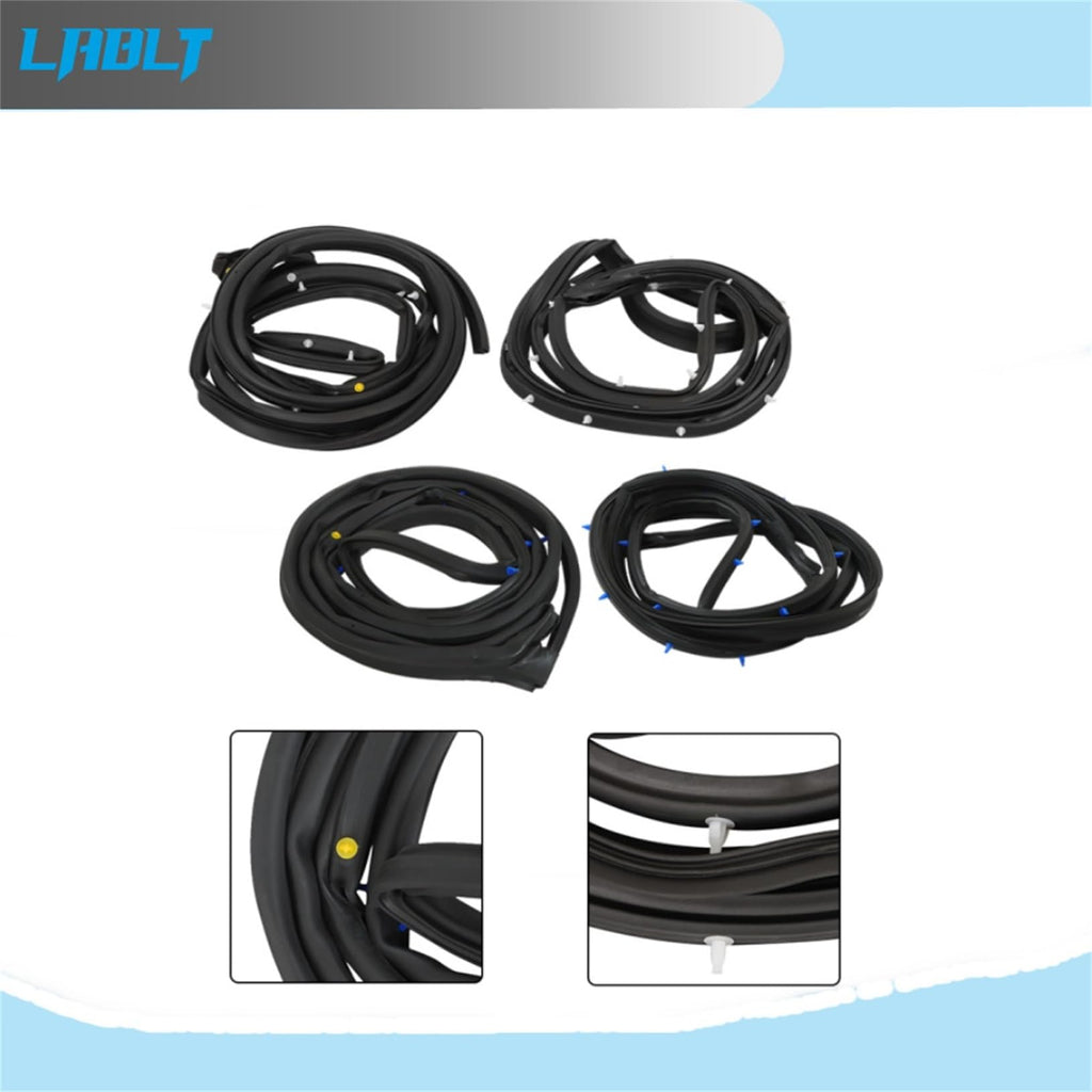 LABLT Door Seal Kit Strip Rubber Stripping Replacement for CR-V