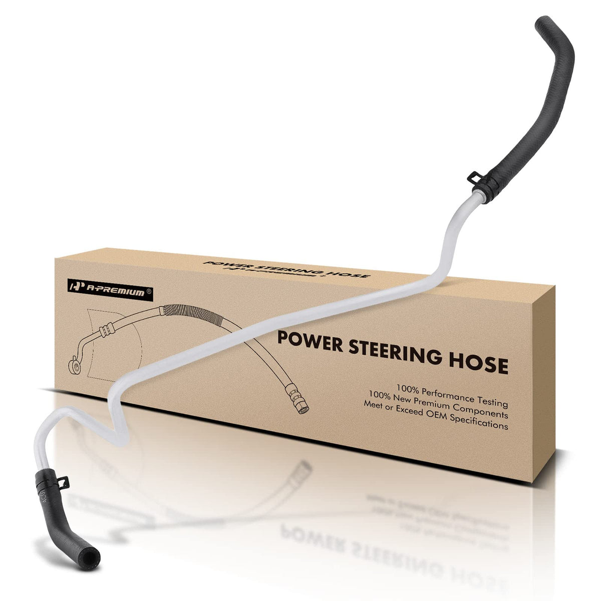A-Premium Power Steering Return Hose Assembly Compatible with Toyota