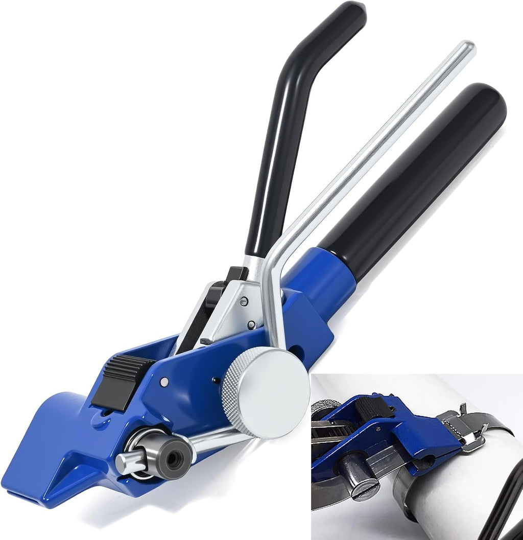 Stainless Steel Ratchet Strapping Tensioner And Big Cable Tie Cutting Tool