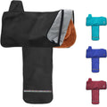Soft Fleece Lining Water-Proof Long-Lasting Reliable Protection Western Saddle Cover-Black