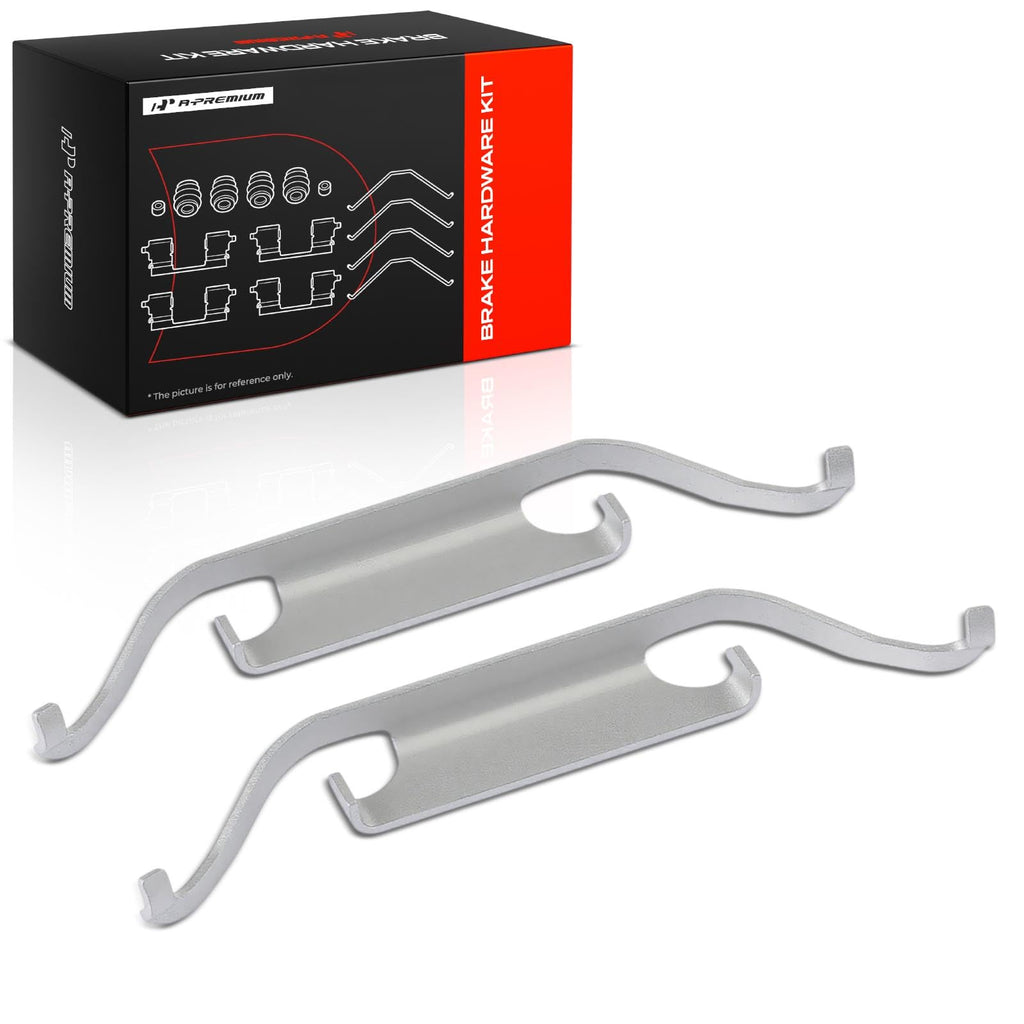 A-Premium Front Disc Brake Hardware Kit Compatible with BMW Models