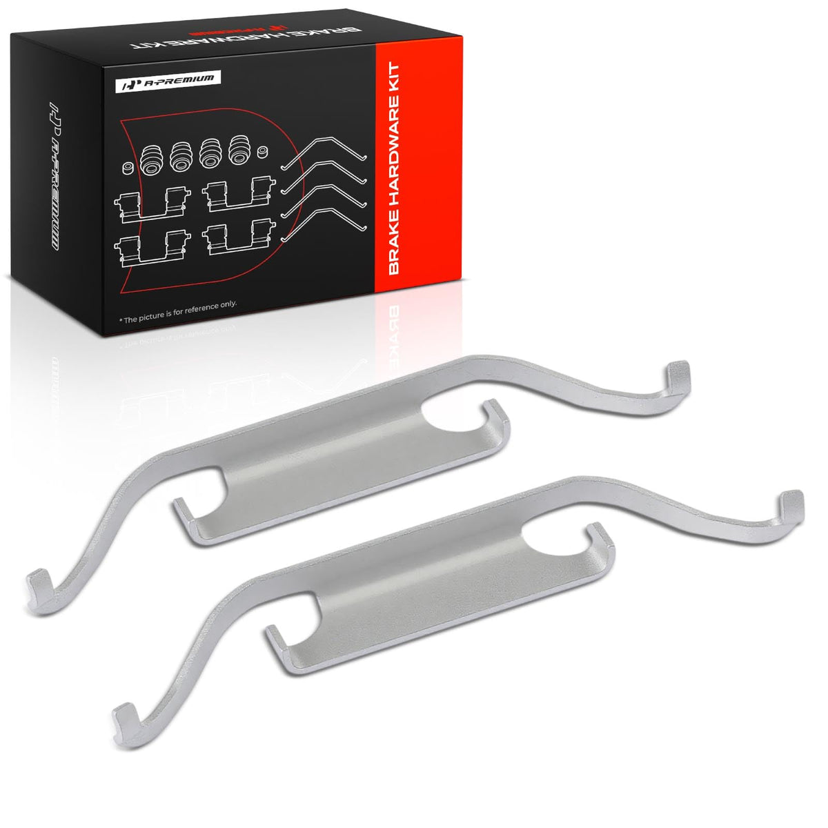 A-Premium Front Disc Brake Hardware Kit Compatible with BMW Models