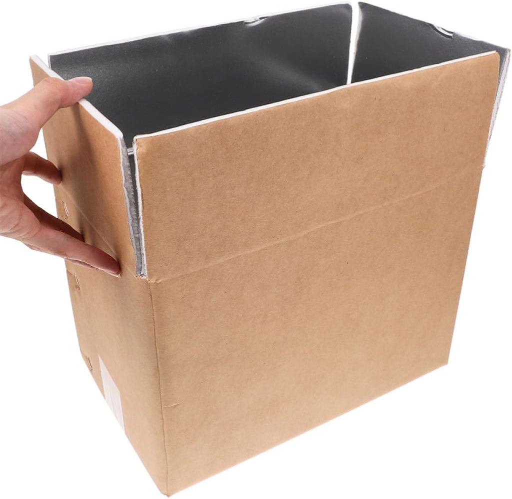Aluminum Foil Lined Insulated Shipping Box for Seafood