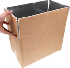 Aluminum Foil Lined Insulated Shipping Box for Seafood