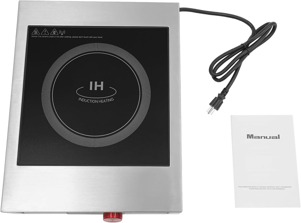 Commercial Induction Cooktop 110V 3500W Professional Electric Induction Burner Countertop Burner High Power Electric