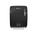 Timeless Hands-Free Mechanical Paper Towel Dispenser, Black, Commercial Grade, Universal Roll Compatibility