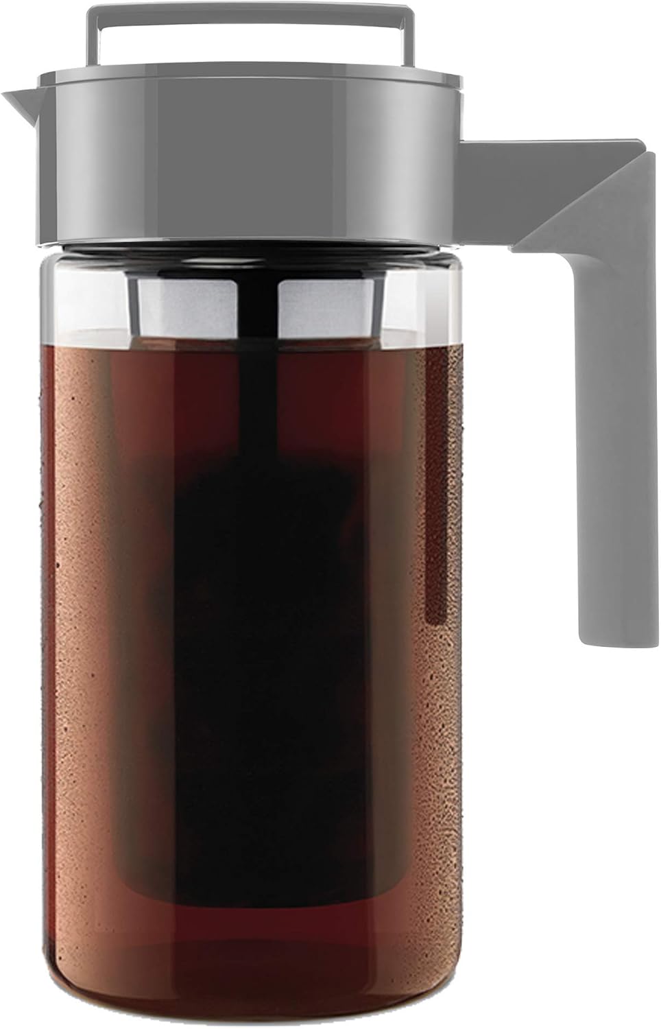 Deluxe Cold Brew Coffee Maker - BPA-Free Tritan Pitcher with Airtight Leakproof Lid, Silicone Grip Handle, Fine-Mesh