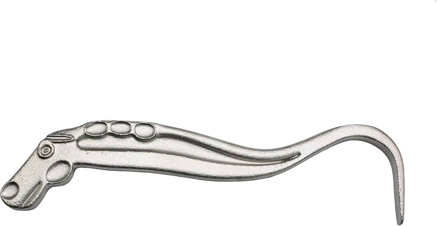 Horse Hoof Pick with Ergonomic Grip for Cleaning & Grooming, Metal Hoof Horseshoe Pick Scraper Cleaner Tool for
