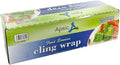18in x 2000ft Standard Cling Wrap Roll With Serrated Cutter Food Wrap