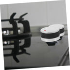 Gas Range Replacement Knobs for Burner Valve Shafts, Plastic Silver