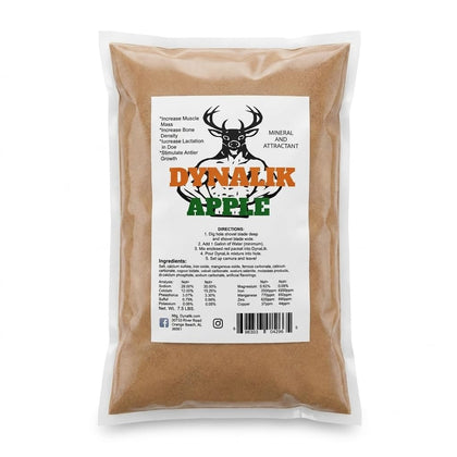 DynaLIK Deer Mineral Supplement and Attractant 7.5lbs - Apple (3)