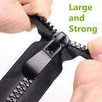 #15 30 Inch Large Two Way Separating Plastic Zippers for Sewing (TW)