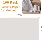 Packing Paper Sheets for Moving,Newsprint Paper Large Sheets for Fragile Items