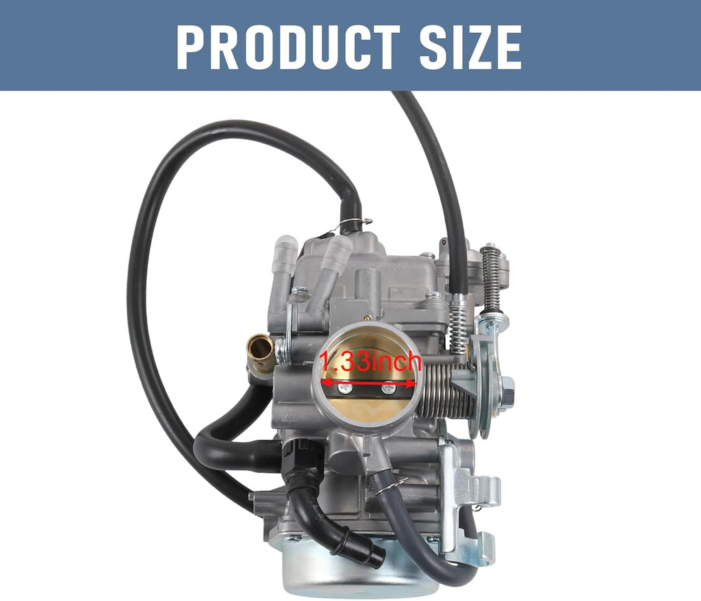 Carburetor & Fuel Filter Compatible with Honda Shadow 1999-2007
