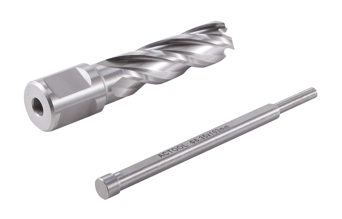 5/8" Diameter × 1" Depth of Cut HSS ANNULAR Cutter with 3/4'' Weldon Shank