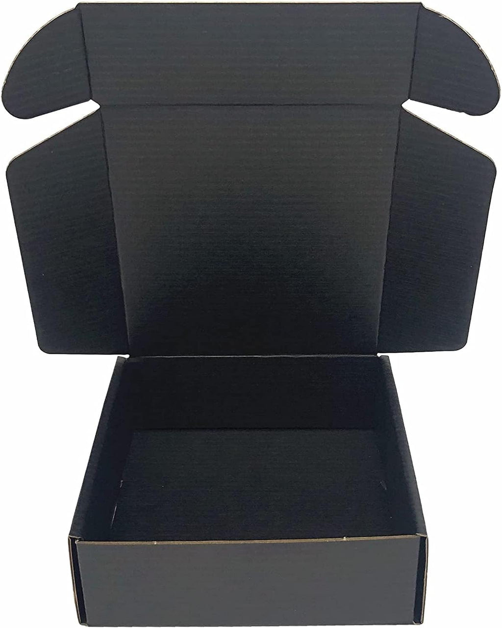 Black Shipping Boxes 10x10x4 Inch Cardboard Storage Mailer Box 15 Pack
