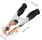 Welding Ground Clamp, 500A Electroplated Grounding Earth Clip