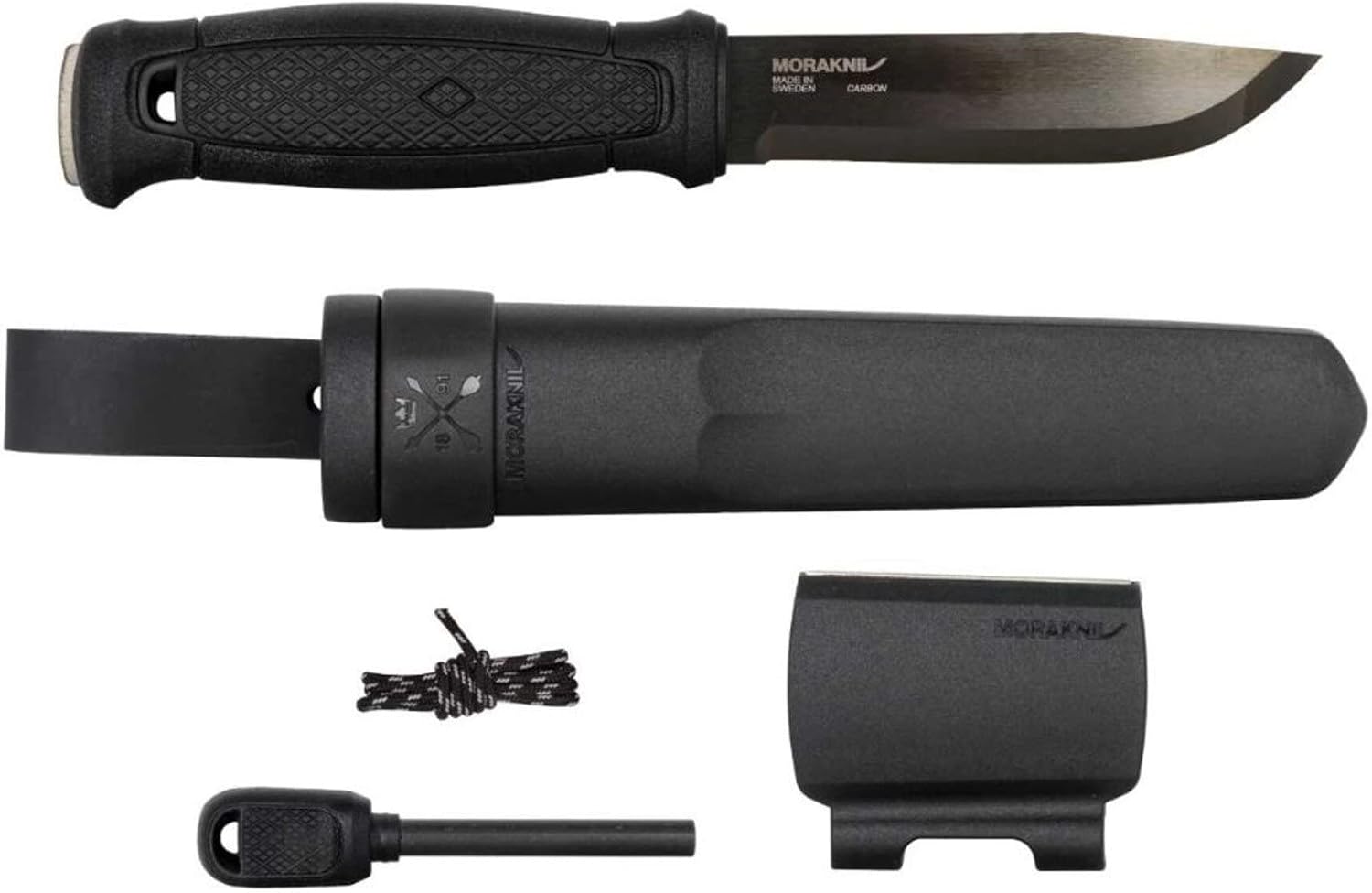 Garberg Full Tang Fixed Blade Knife with Carbon Steel Blade