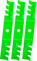 173921 53217392 Mulching Blades Fit for 48 inch Husqvarna YTH2348 YTH2148 YTH2448 YTH1848XP GTH2548 Craftsman Poulan 48 Riding Mower Deck(3 Pack)