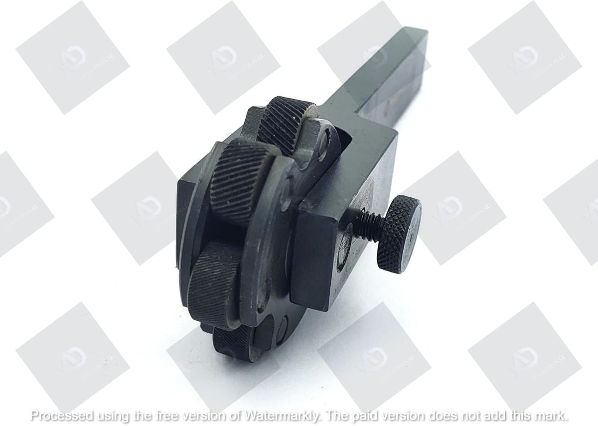 6 Knurls Rotating Head Knurling Tool For Lathe Tool Holder