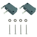 DTAIR 8269209 Dishwasher Door Switch with Screws Replacement for Whirlpool Dishwasher WP8269209 WP3400412 AH393148 PS11745501(Set of 2)