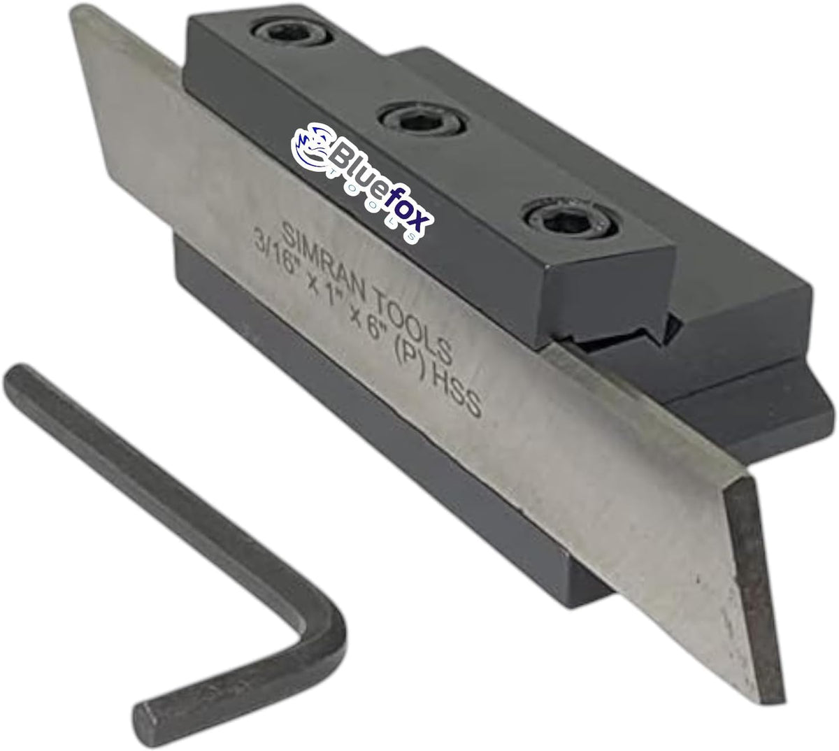 Lathe Clamp Type Parting Cut Off Tool Holder 3/4" Shank With 3/16" x 1" x6"