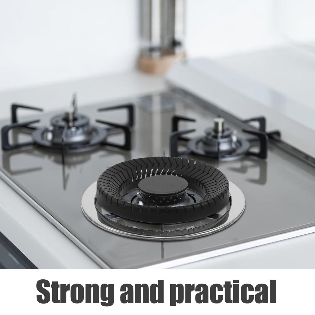 CALLARON Gas Stove Flame Distributor Replacement Steel 4.68 in