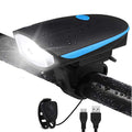 Bike Light with Horn Set, Rechargeable