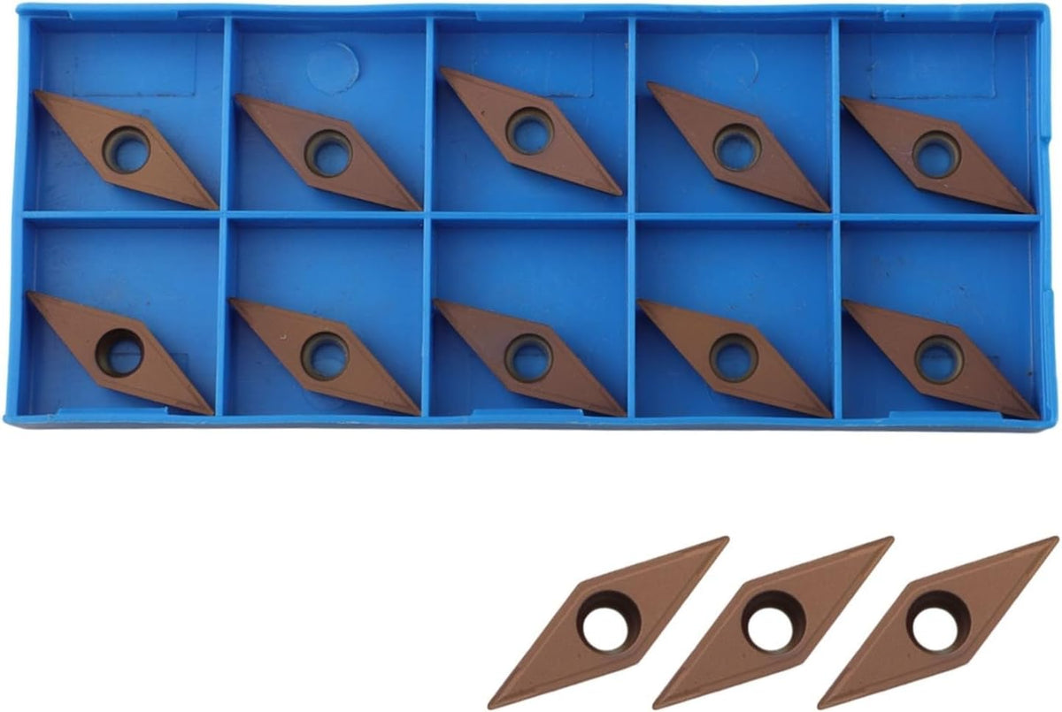 10pcs VCMT160404 Carbide Inserts