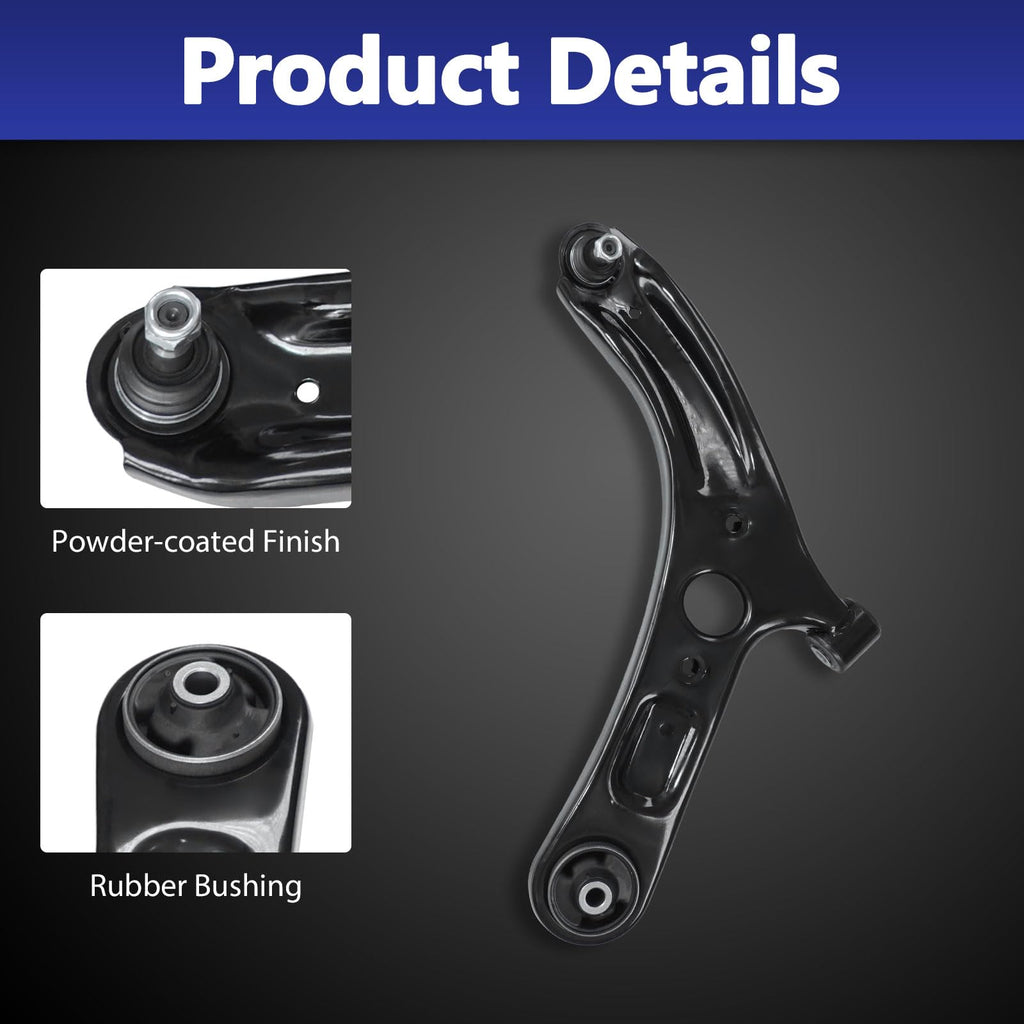HAWK BROTHER Control Arms Sway Bar Links Front Lower Suspension Kit