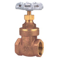 NIBCO Fig No T-I8, 1 in. Brass Gate Valve, Brass, Full Port, Threaded