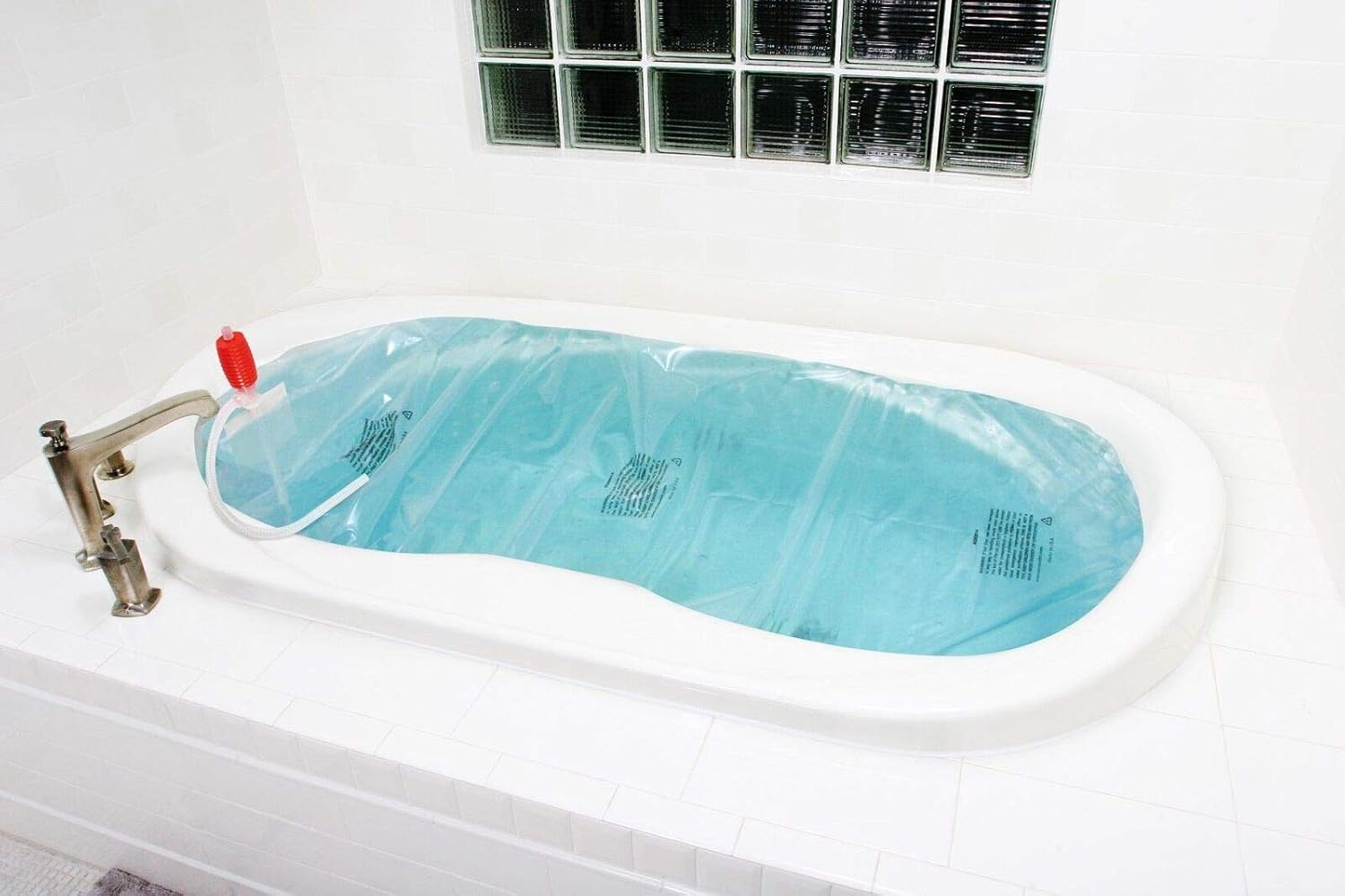 Made in USA - Emergency Bathtub Water Storage Bladder 65-100 Gallon Capacity - BPA Free- Food Grade Materials