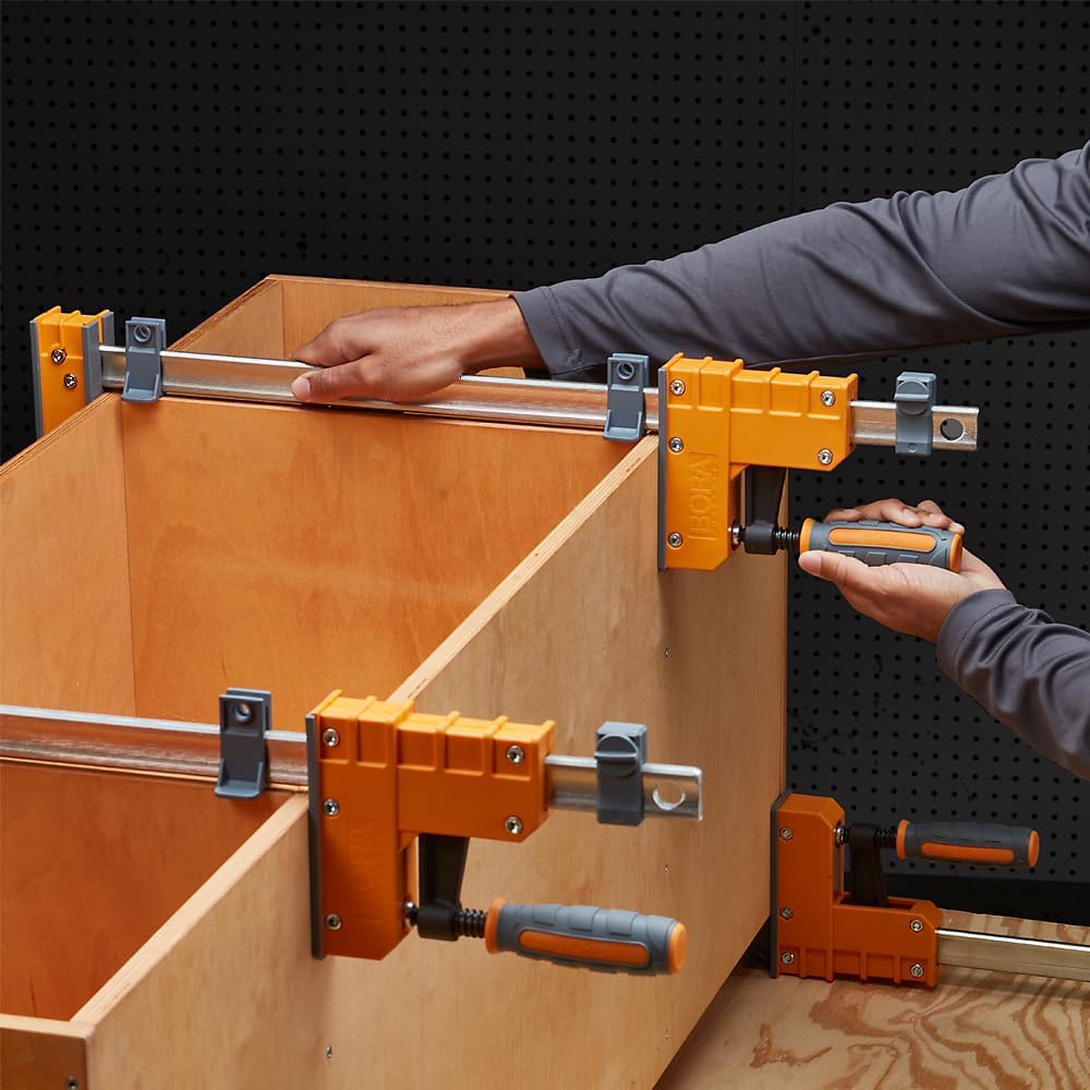 40" Parallel Clamp Set, 2 Pack of Woodworking Clamps with Rock-Solid, Even Pressure, 571140T