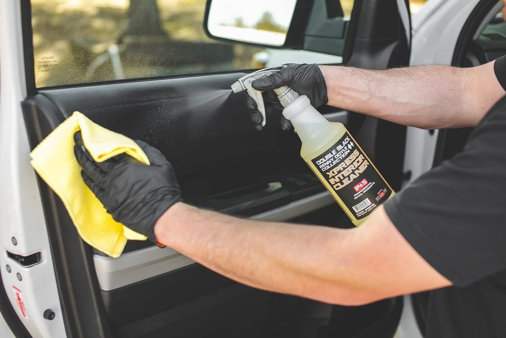 Xpress Interior Cleaner – Safe for Leather, Vinyl, Plastic & More, Removes Dirt, Grease & Oil, No Residue, Fresh
