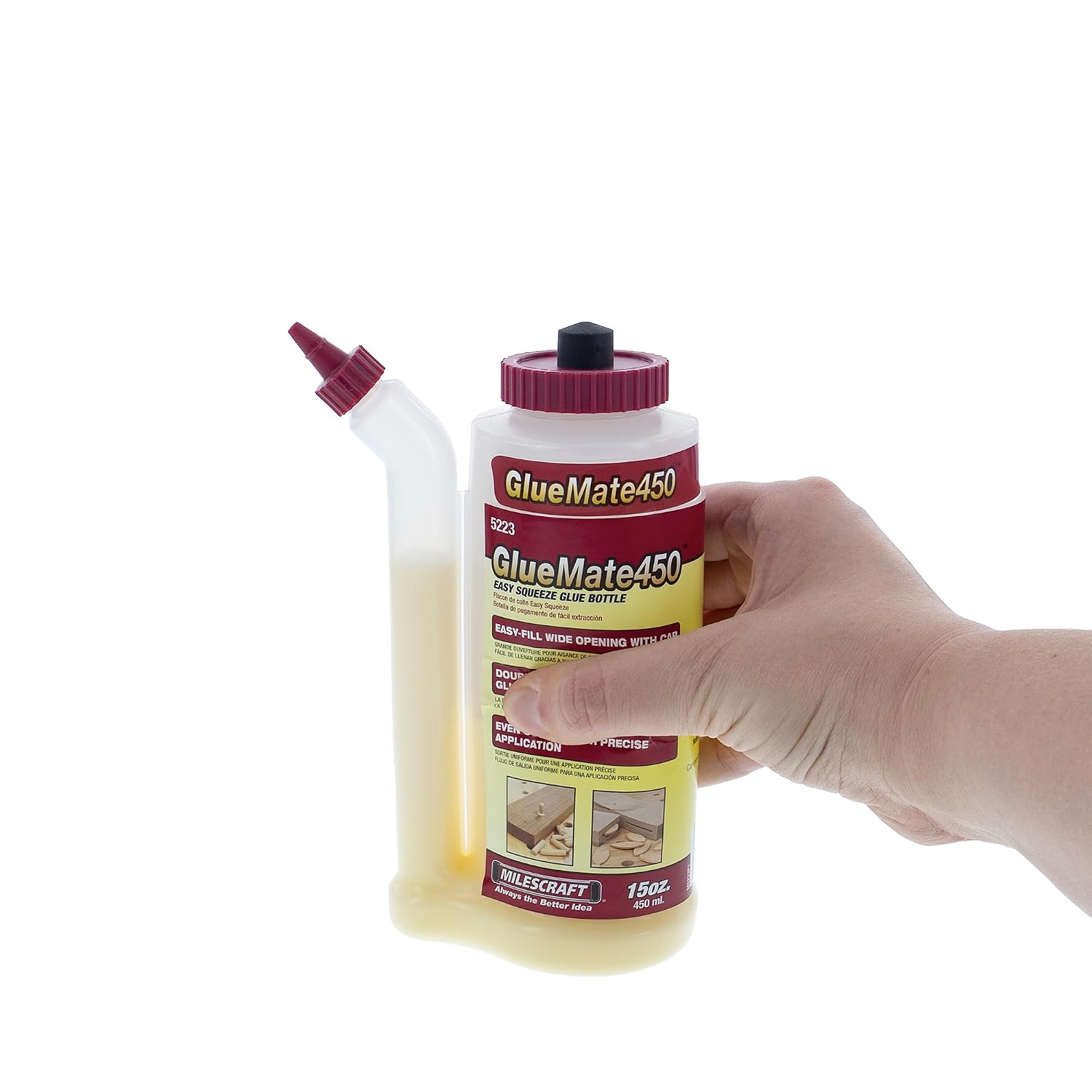III Wood Glue and Milescraft Precision Glue Bottle Bundle