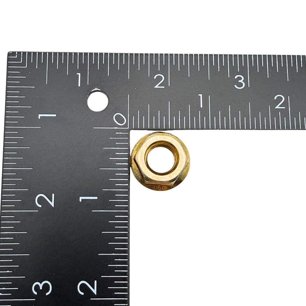 3/8"-16 Serrated Flange Nuts (50 Pack) – Grade 8 Mechanical Locking Nuts Coarse Thread for Vibration & Shock SAE J995 0.375"