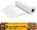 Heavy Duty Parchment Paper Roll, 15 in x 115 ft, 145 Sq Ft, White