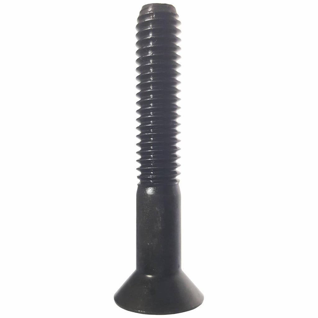 1/2-13 x 3 Flat Head Socket Cap Screws, Allen Socket Drive, Alloy Steel, Partial Thread, Black Oxide, Machine Thread, Quantity 5